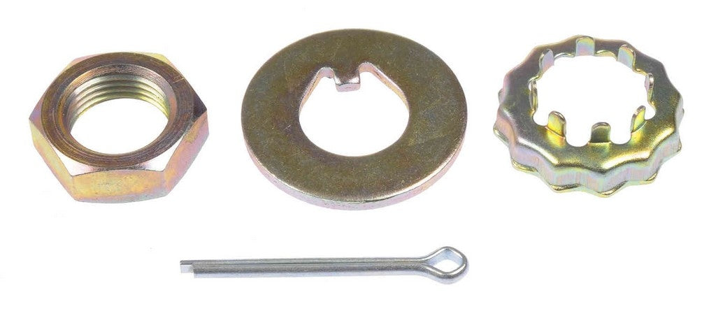 Front View of Front Spindle Lock Nut Kit MOTORMITE 05190