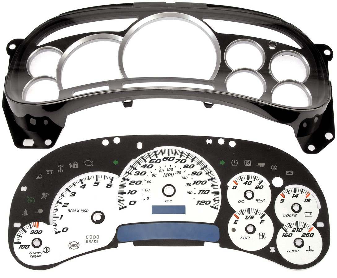 Back View of Instrument Cluster Upgrade Kit MOTORMITE 10-0105B