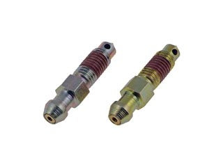 Angle View of Rear Brake Bleeder Screw MOTORMITE 12708