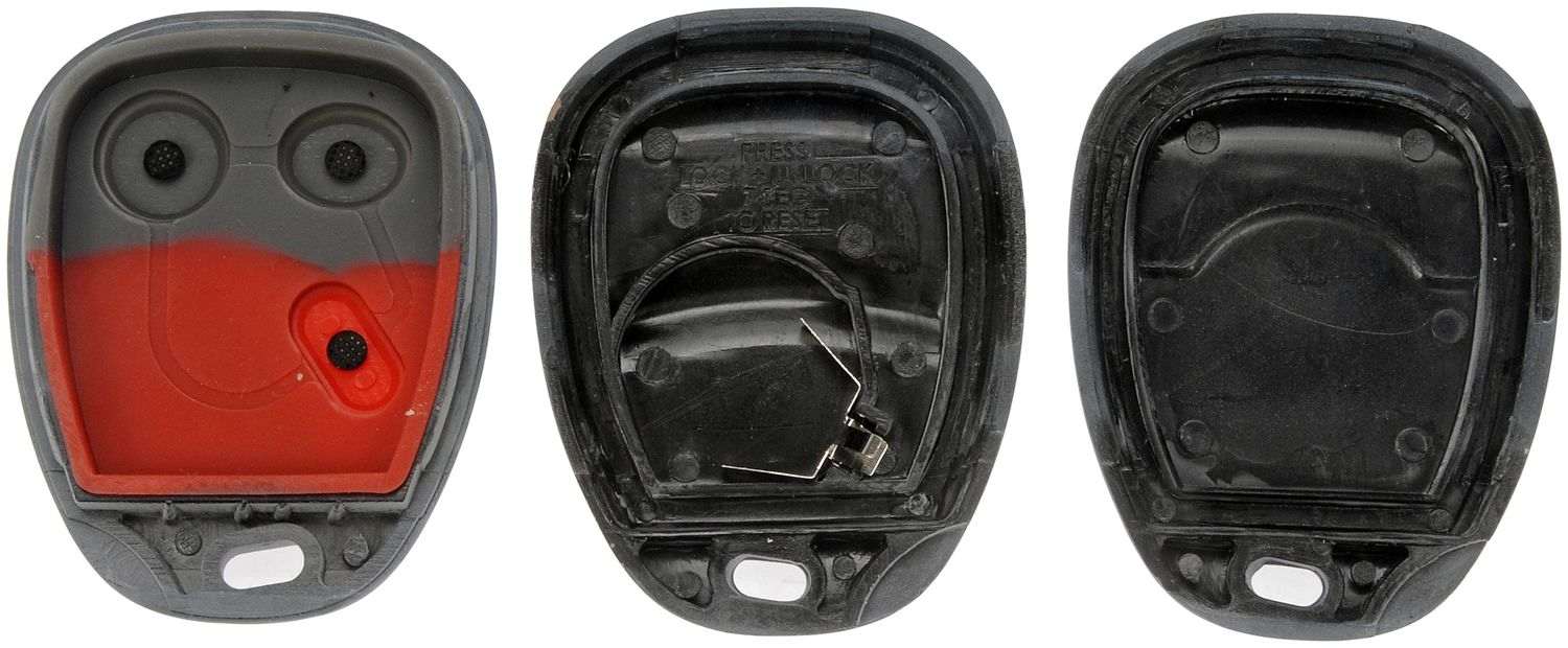 Back View of Keyless Entry Transmitter Cover MOTORMITE 13618GYC