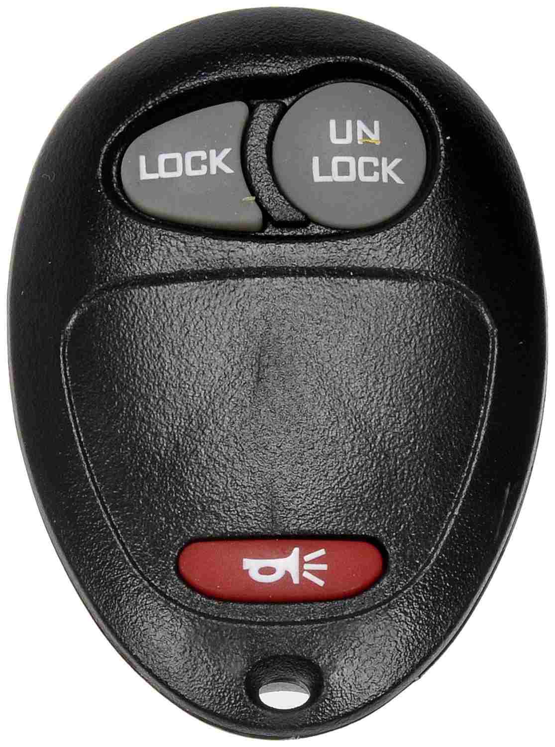 Front View of Keyless Entry Transmitter MOTORMITE 13740