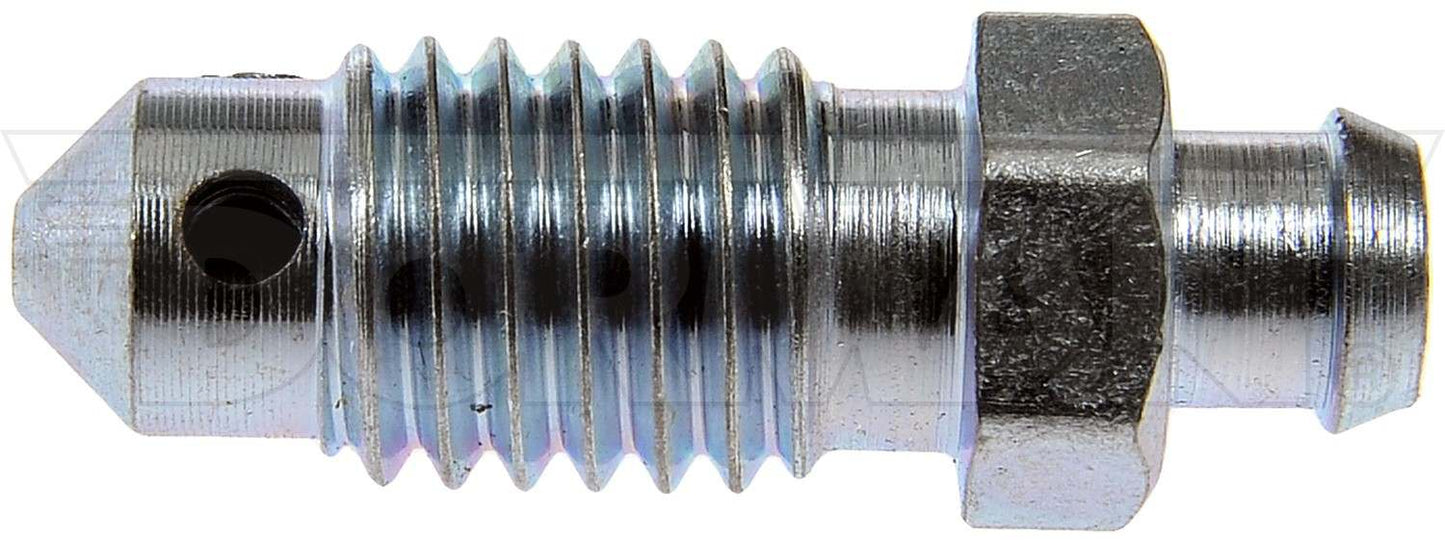 Top View of Front Brake Bleeder Screw MOTORMITE 13908