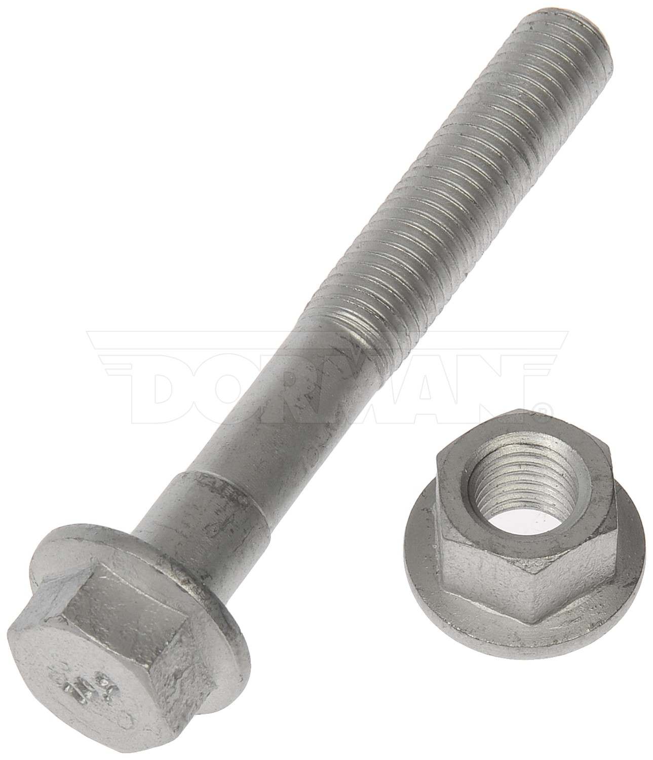 Angle View of Front Suspension Control Arm Bolt MOTORMITE 14859