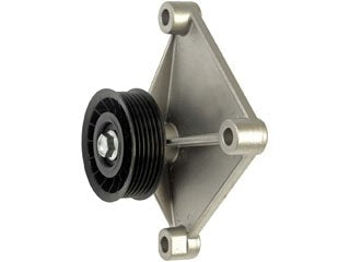 Angle View of A/C Compressor Bypass Pulley MOTORMITE 34155