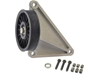 Angle View of A/C Compressor Bypass Pulley MOTORMITE 34175