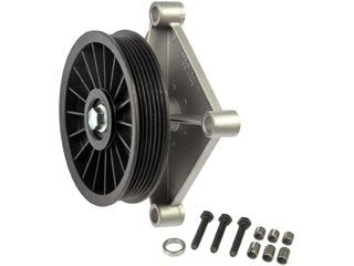 Angle View of A/C Compressor Bypass Pulley MOTORMITE 34196