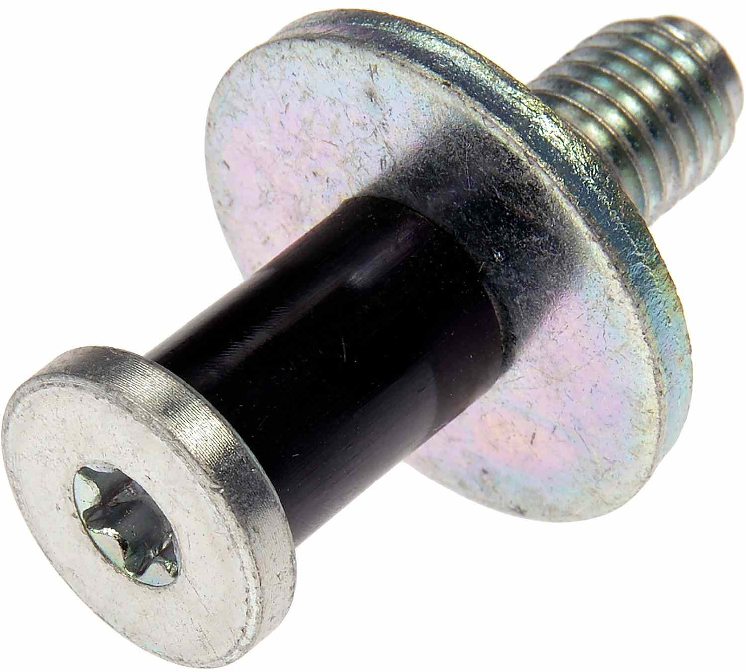 Angle View of Tailgate Striker Bolt MOTORMITE 38427