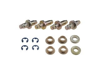 Angle View of Front Door Hinge Pin and Bushing Kit MOTORMITE 38437