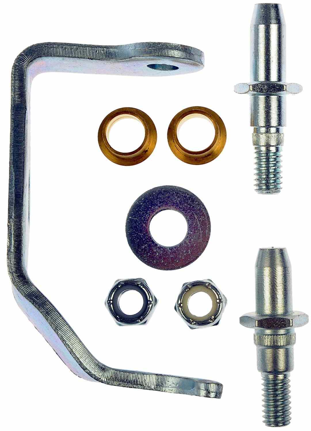 Front View of Front Left Door Hinge Pin and Bushing Kit MOTORMITE 38456