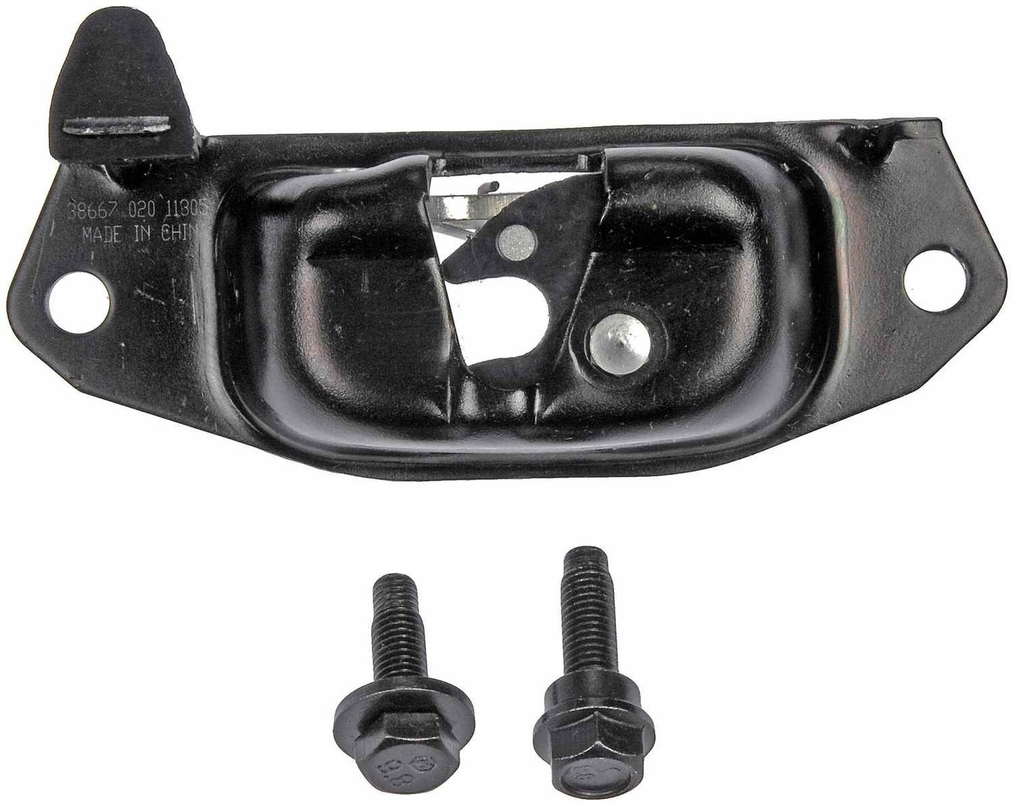 Back View of Right Tailgate Latch MOTORMITE 38667