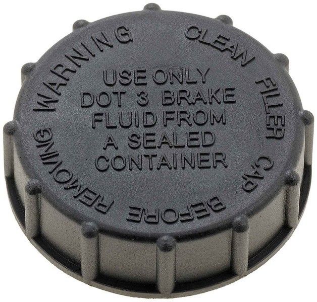 Front View of Brake Master Cylinder Reservoir Cap MOTORMITE 42035