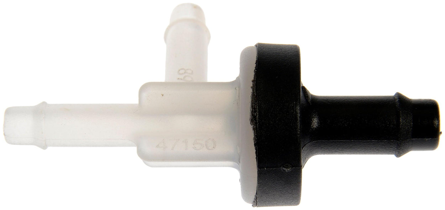 Top View of HVAC Control Vacuum Check Valve MOTORMITE 47150