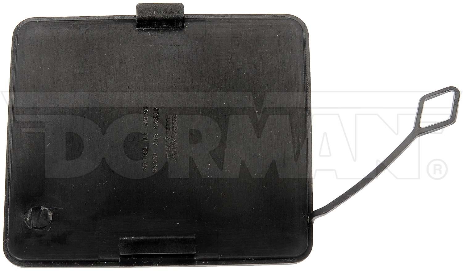 Back View of Spare Tire Hoist Access Hole Cover MOTORMITE 47829