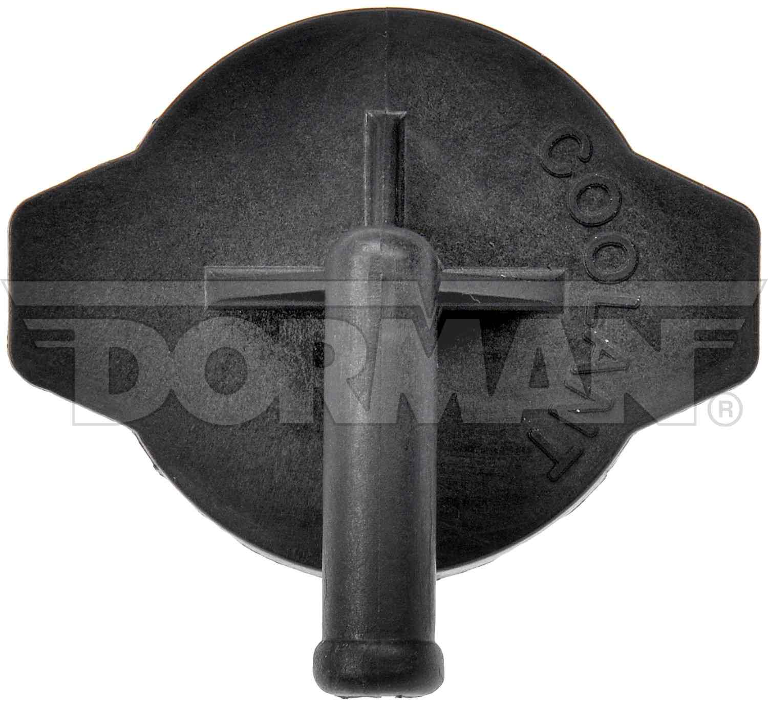 Front View of Engine Coolant Reservoir Cap MOTORMITE 54231