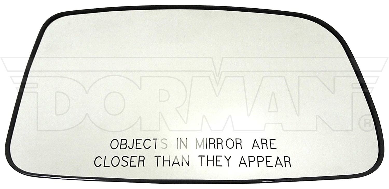 Front View of Door Mirror Glass MOTORMITE 56757