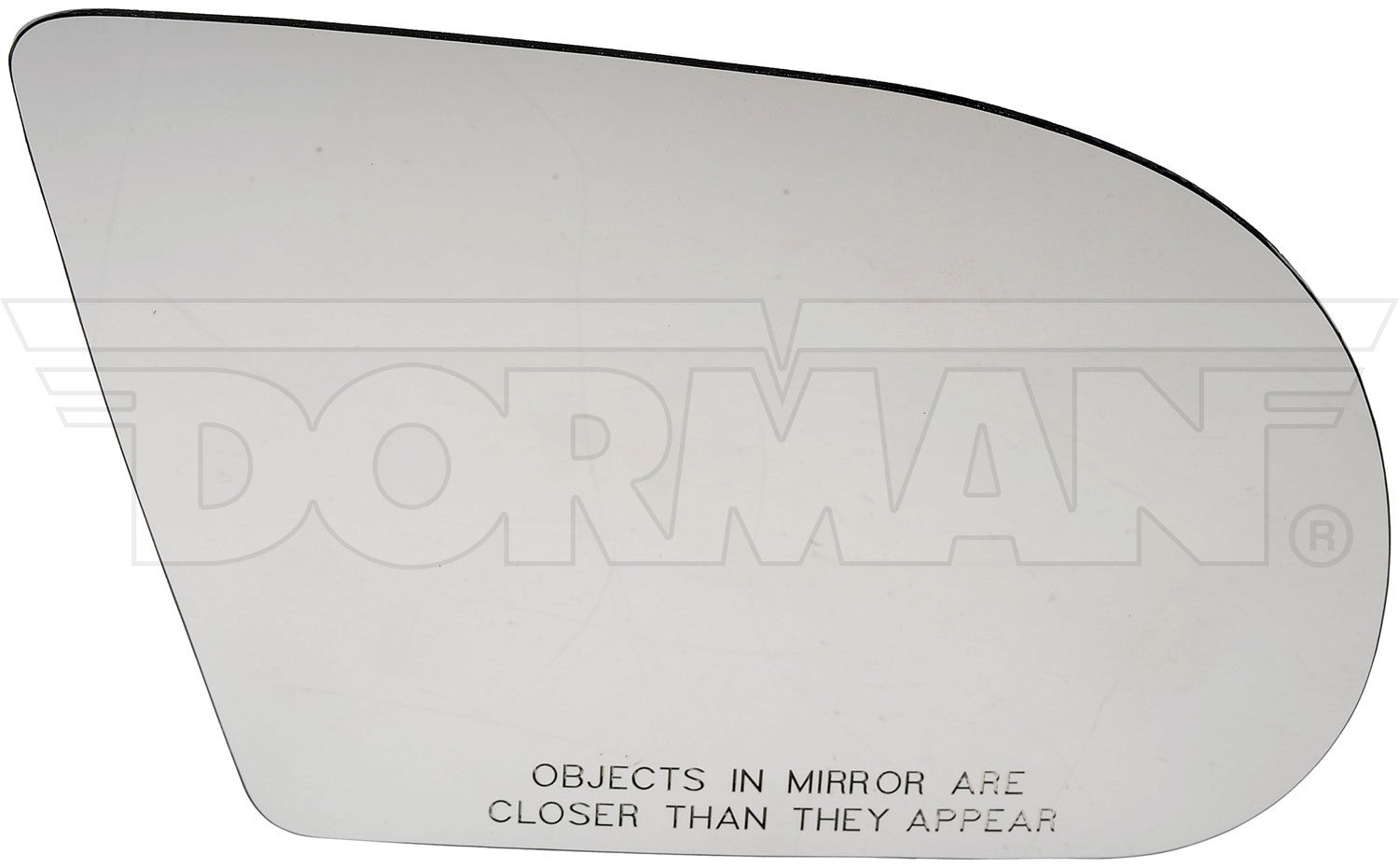 Angle View of Right Door Mirror Glass MOTORMITE 57060