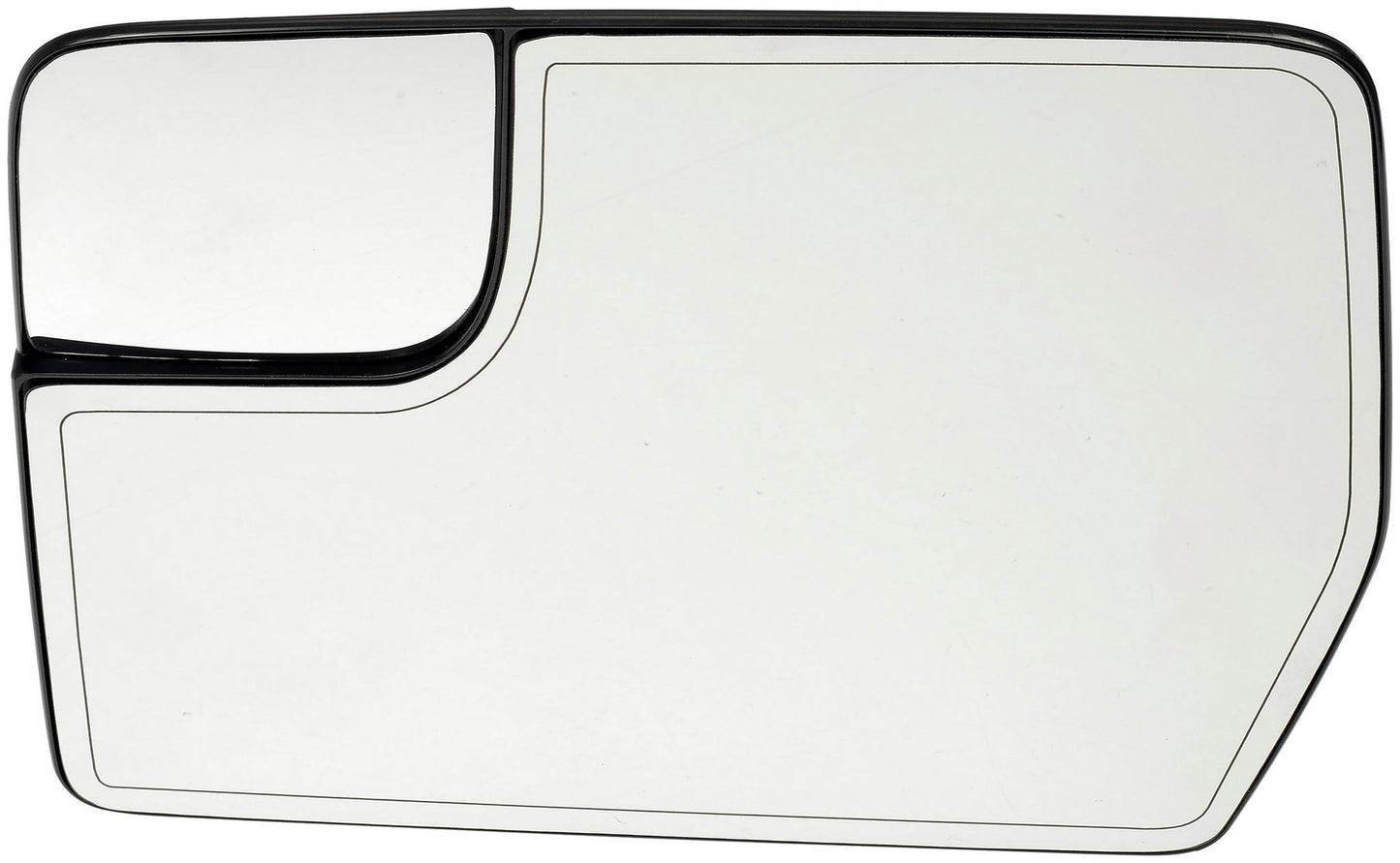 Left Door Mirror Glass 57105