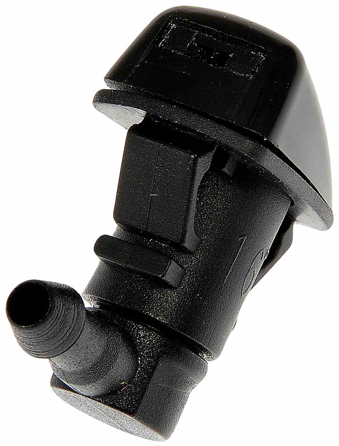 Angle View of Left Windshield Washer Nozzle MOTORMITE 58084