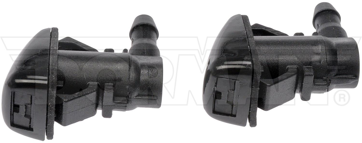 Front View of Left Windshield Washer Nozzle MOTORMITE 58113