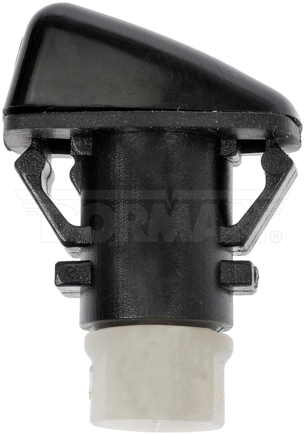 Bottom View of Left Windshield Washer Nozzle MOTORMITE 58132