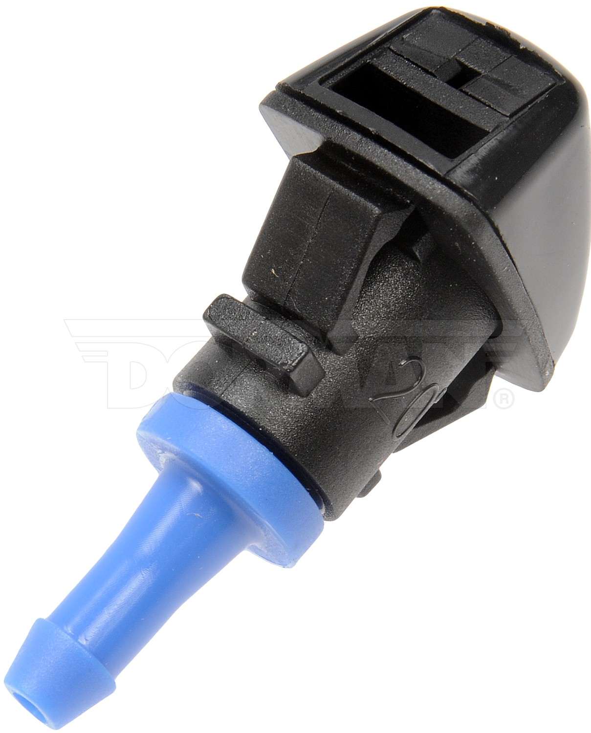 Angle View of Left Windshield Washer Nozzle MOTORMITE 58149