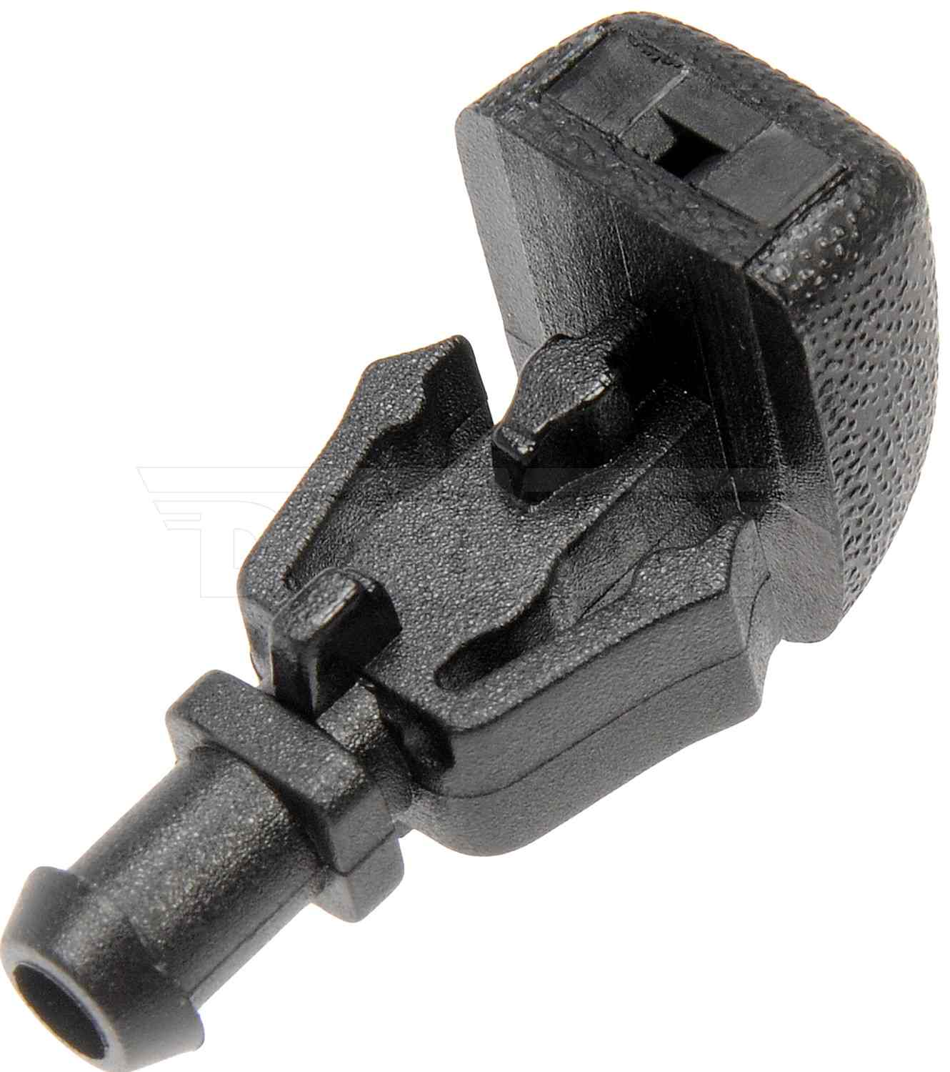 Angle View of Left Windshield Washer Nozzle MOTORMITE 58152