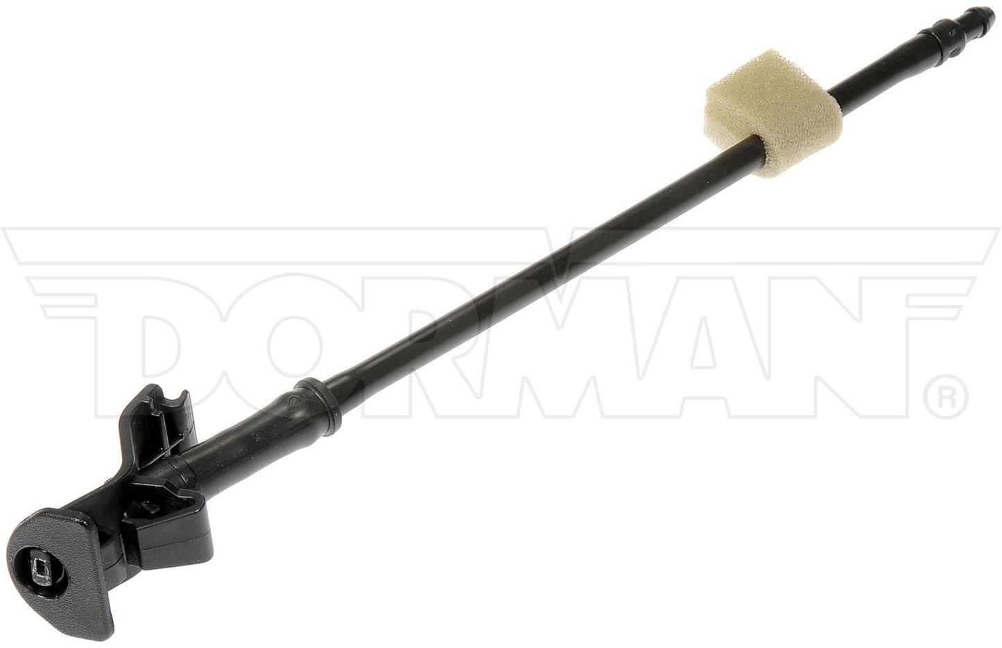 Angle View of Left Windshield Washer Nozzle MOTORMITE 58162