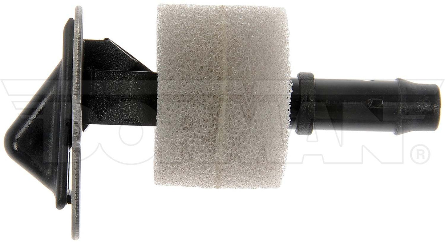 Back View of Left Windshield Washer Nozzle MOTORMITE 58166