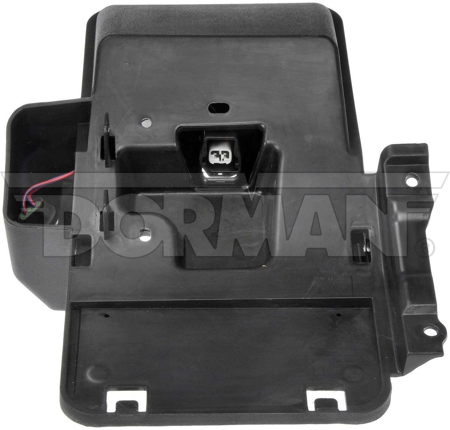 Back View of Rear License Plate Bracket MOTORMITE 68137