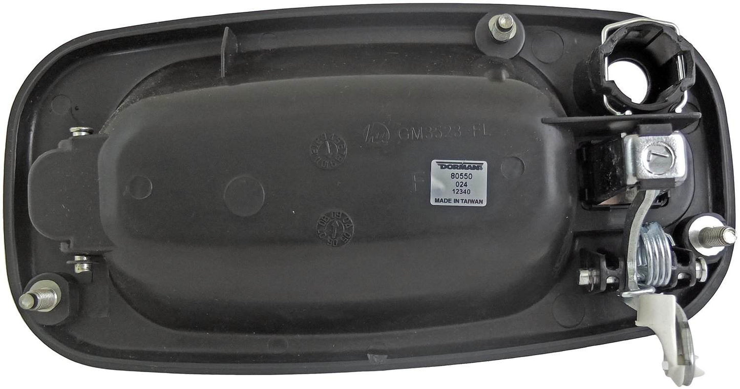 Back View of Front Left Exterior Door Handle MOTORMITE 80550