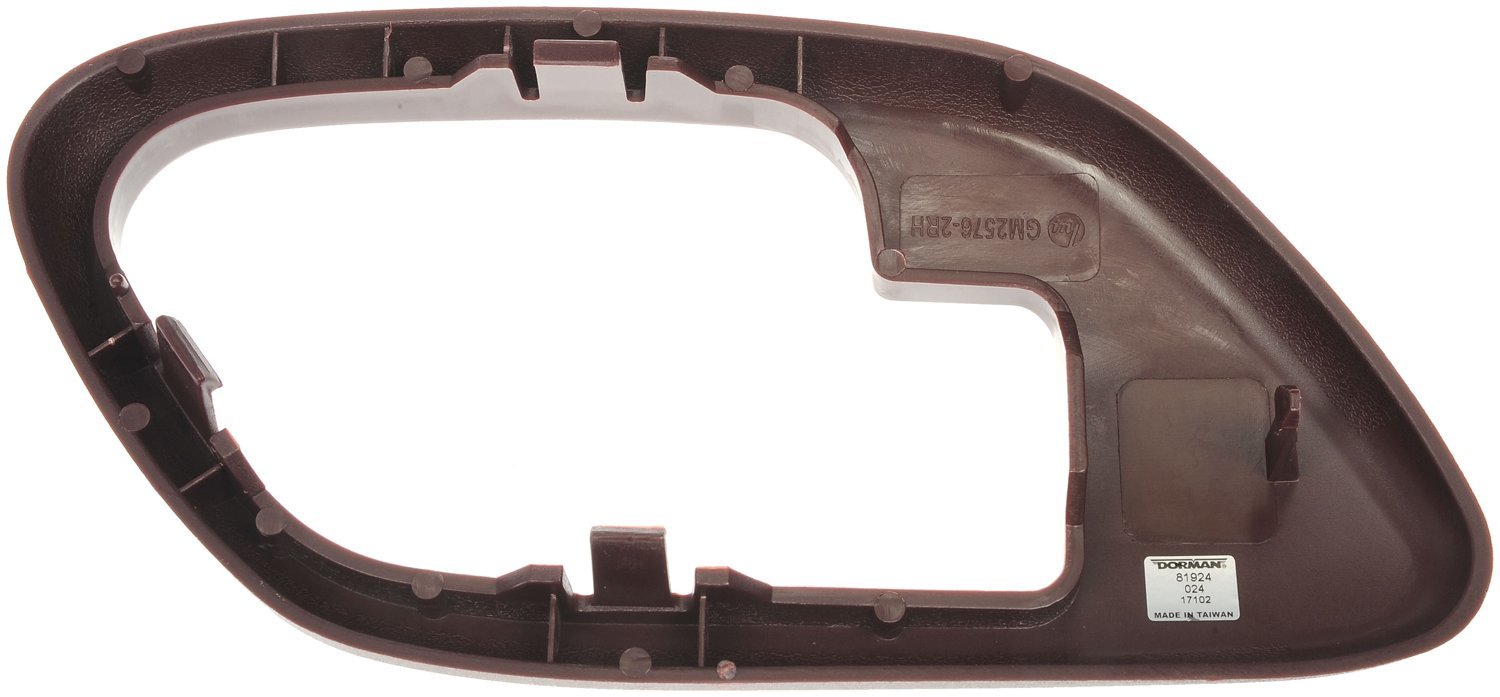 Back View of Rear Right Interior Door Handle Bezel MOTORMITE 81924