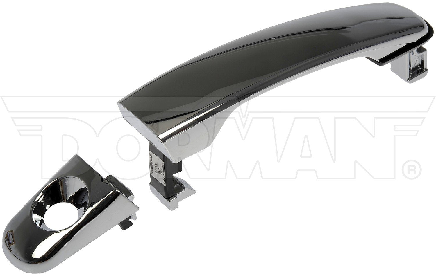 Angle View of Exterior Door Handle MOTORMITE 81998