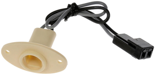 Angle View of License Plate Light Socket MOTORMITE 85889