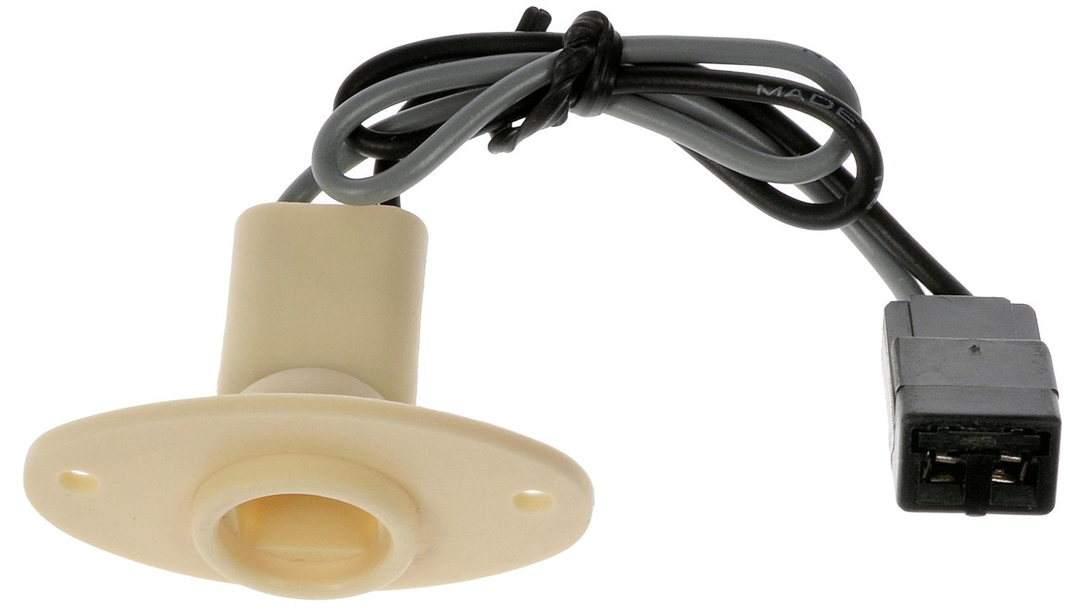 Front View of License Plate Light Socket MOTORMITE 85889