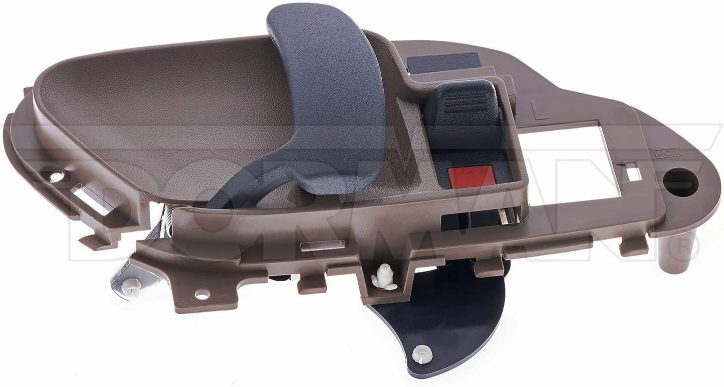 Top View of Front Left Interior Door Handle MOTORMITE 90007