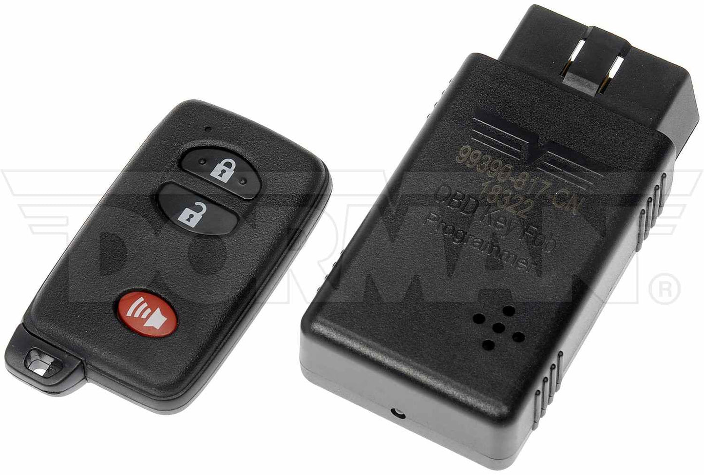 Angle View of Keyless Entry Transmitter MOTORMITE 99391