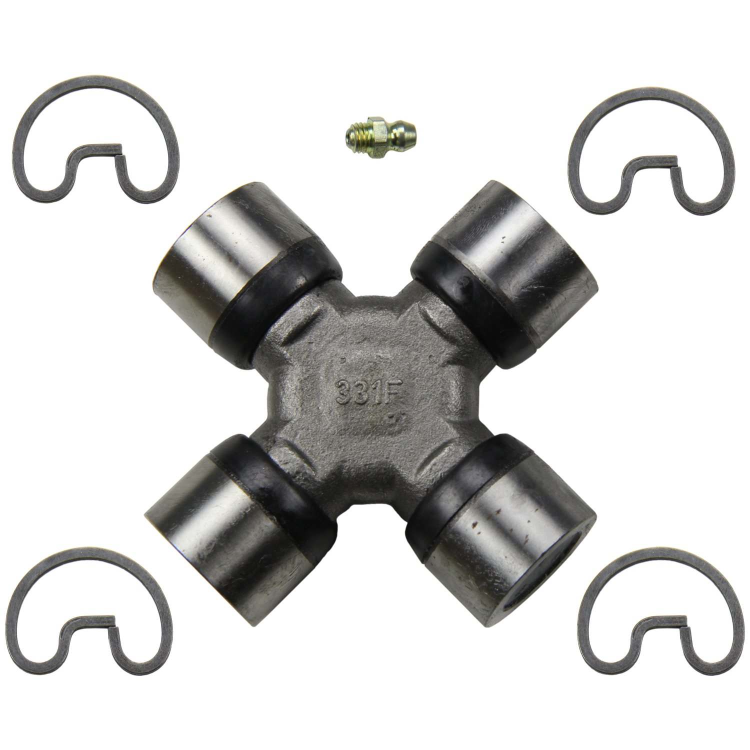 Top View of Universal Joint MOOG 331