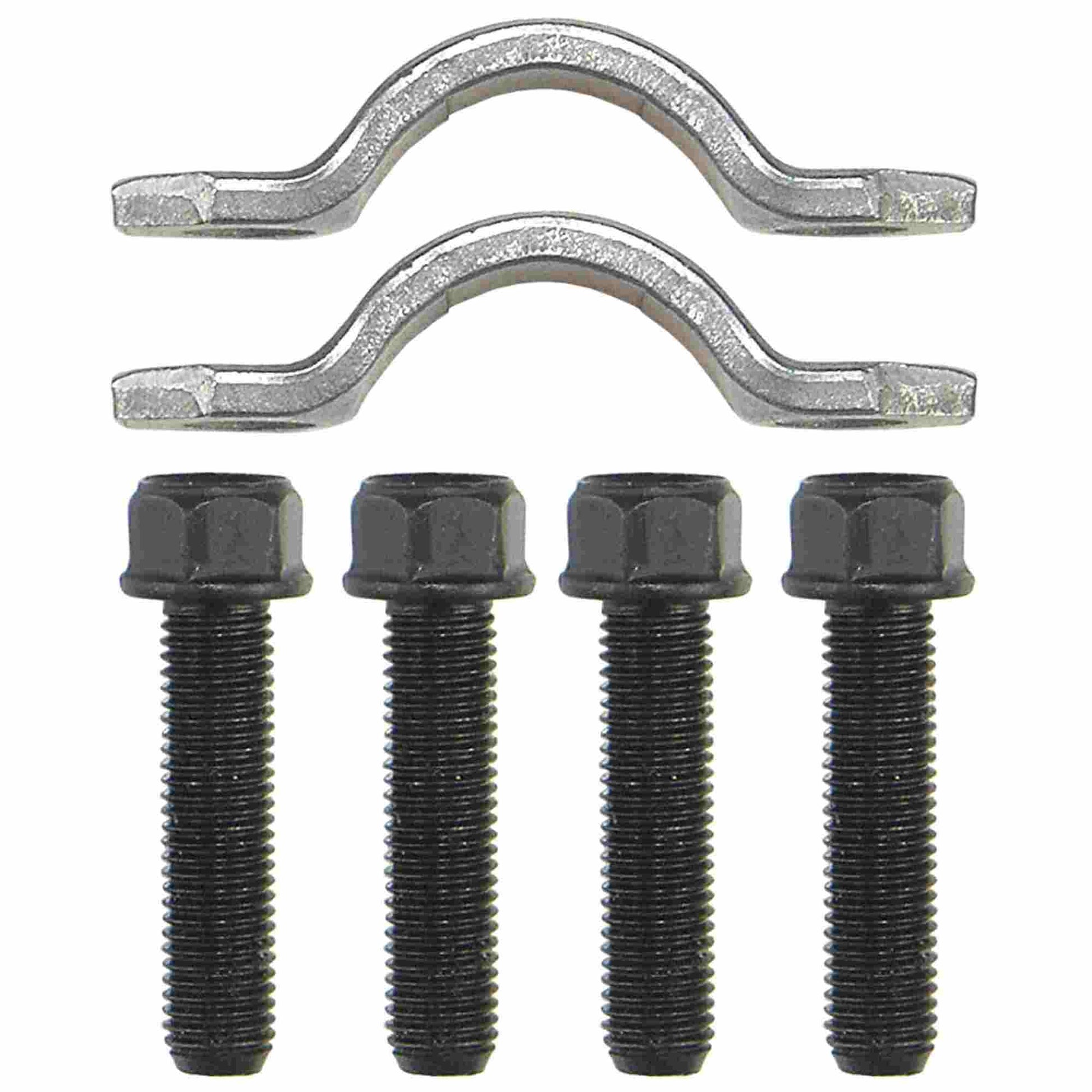 Top View of Front Universal Joint Strap Kit MOOG 360-10