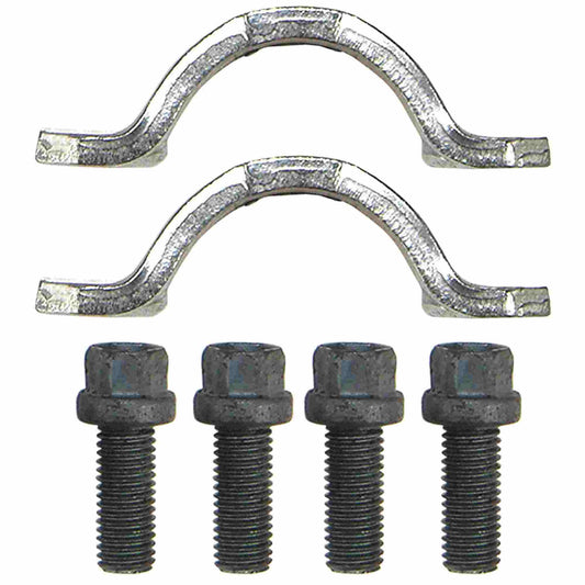 Top View of Rear Universal Joint Strap Kit MOOG 437-10