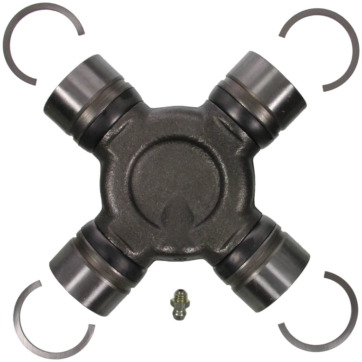 Top View of Front Right Universal Joint MOOG 479