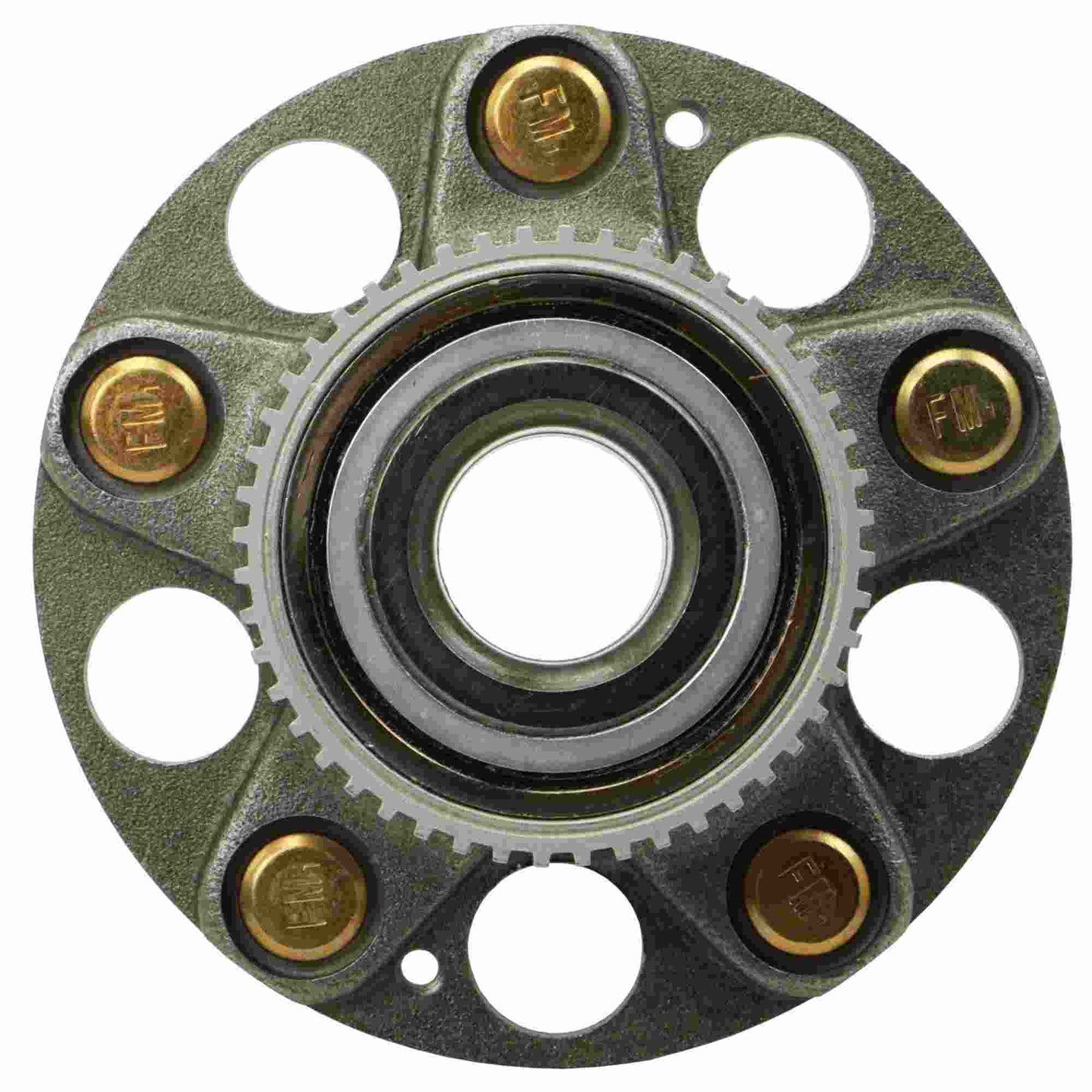 Back View of Rear Wheel Bearing and Hub Assembly MOOG 512188