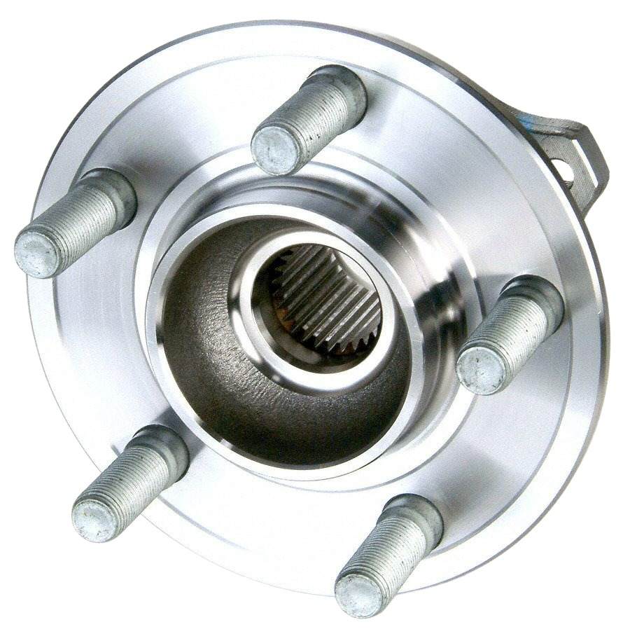 Top View of Rear Wheel Bearing and Hub Assembly MOOG 512301