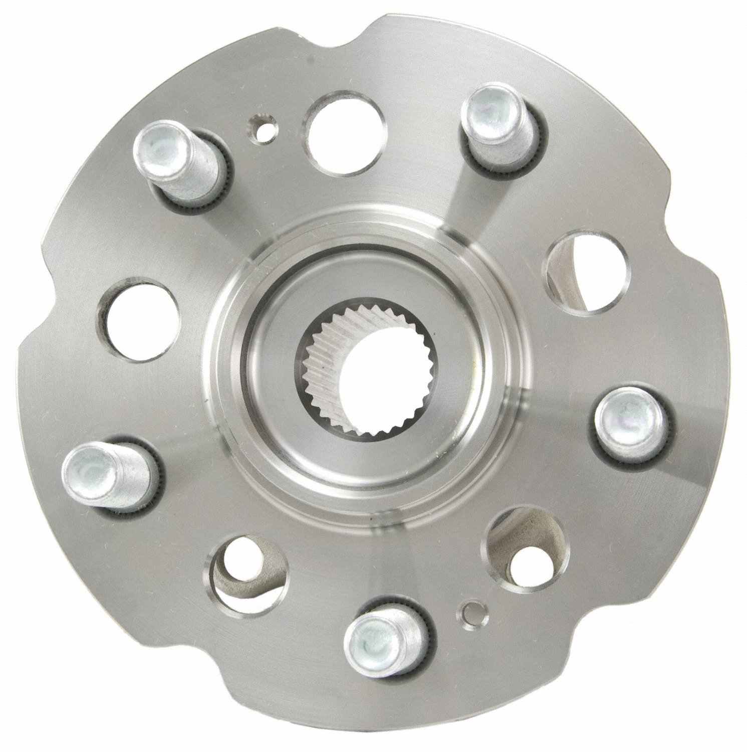 Top View of Rear Wheel Bearing and Hub Assembly MOOG 512342