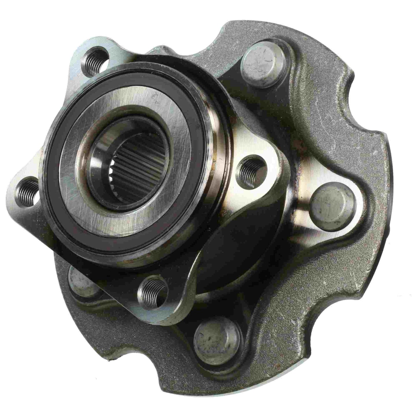 Back View of Rear Wheel Bearing and Hub Assembly MOOG 512374