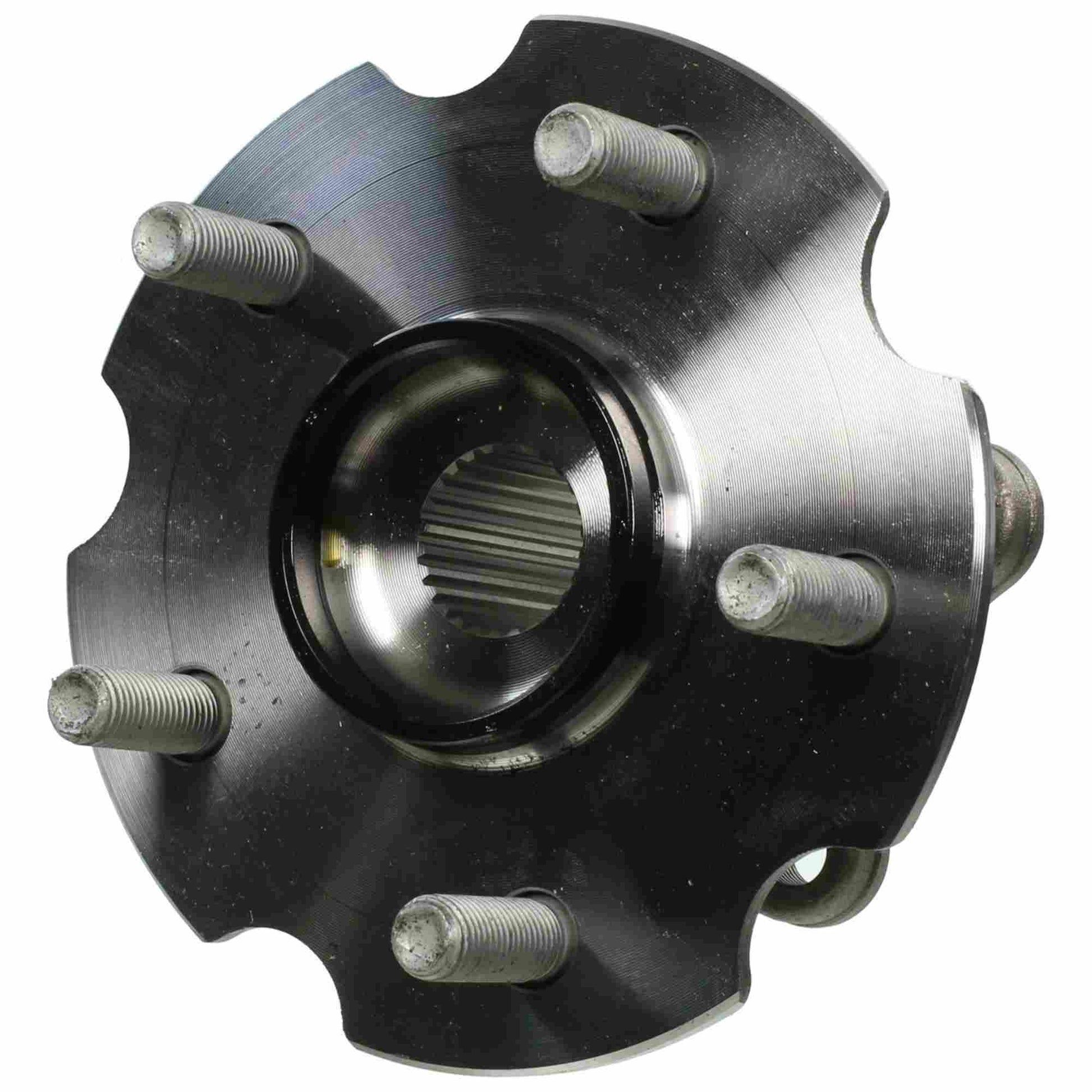 Front View of Rear Wheel Bearing and Hub Assembly MOOG 512374