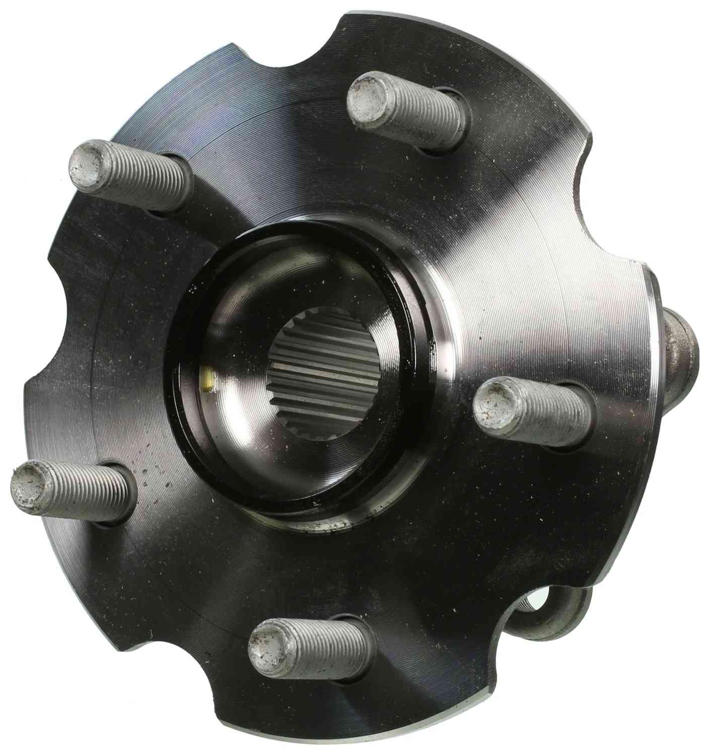 Top View of Rear Wheel Bearing and Hub Assembly MOOG 512374