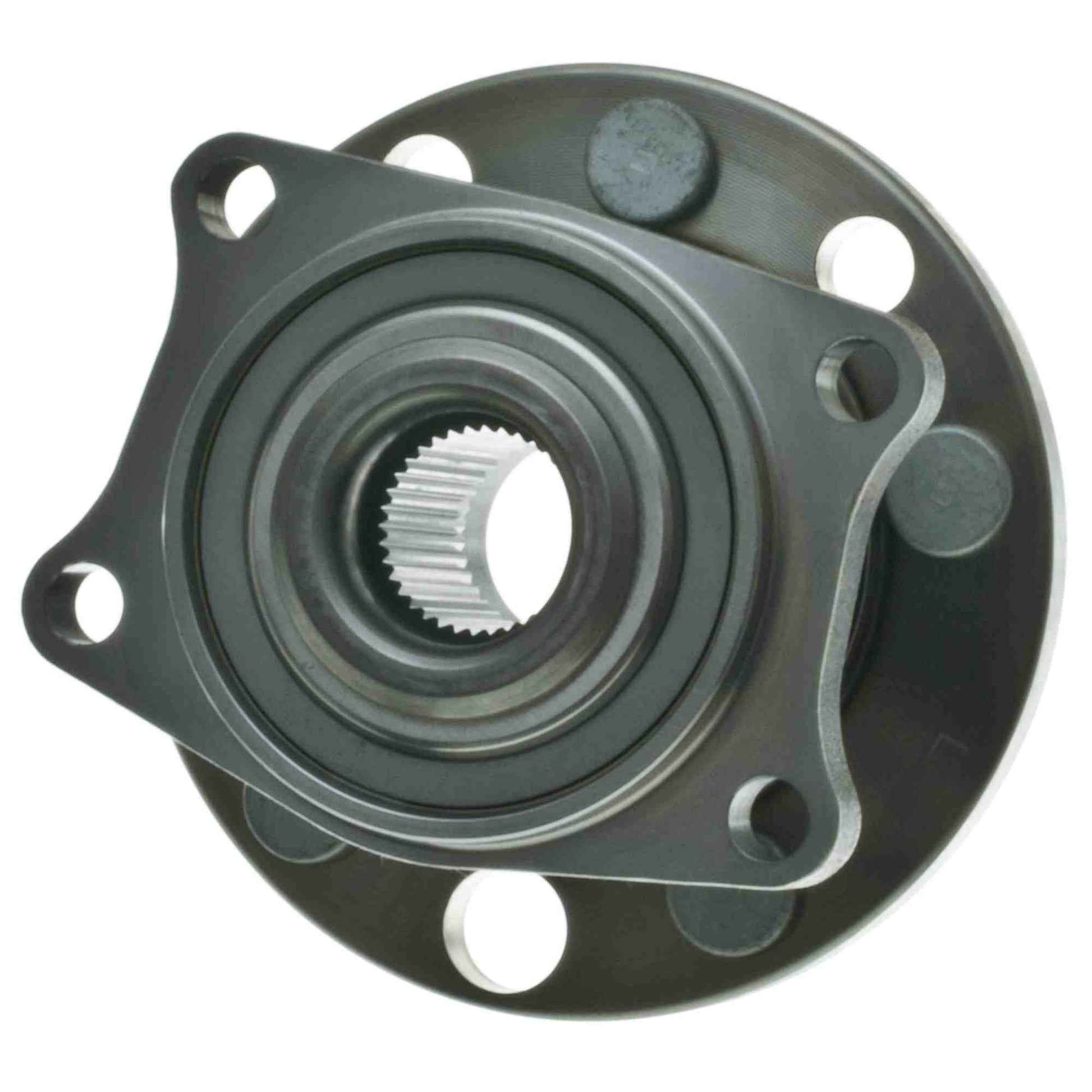 Back View of Rear Wheel Bearing and Hub Assembly MOOG 512412