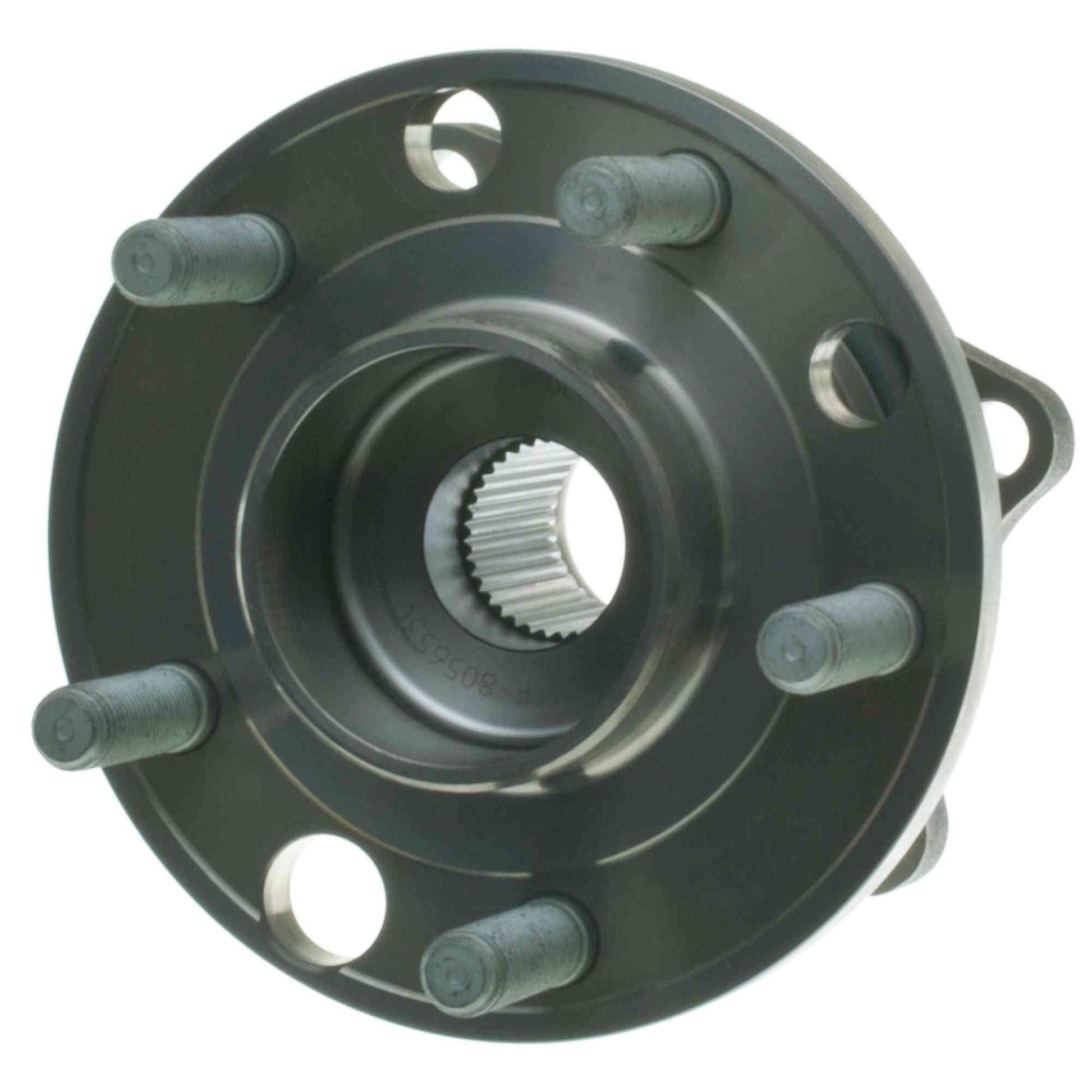 Front View of Rear Wheel Bearing and Hub Assembly MOOG 512412