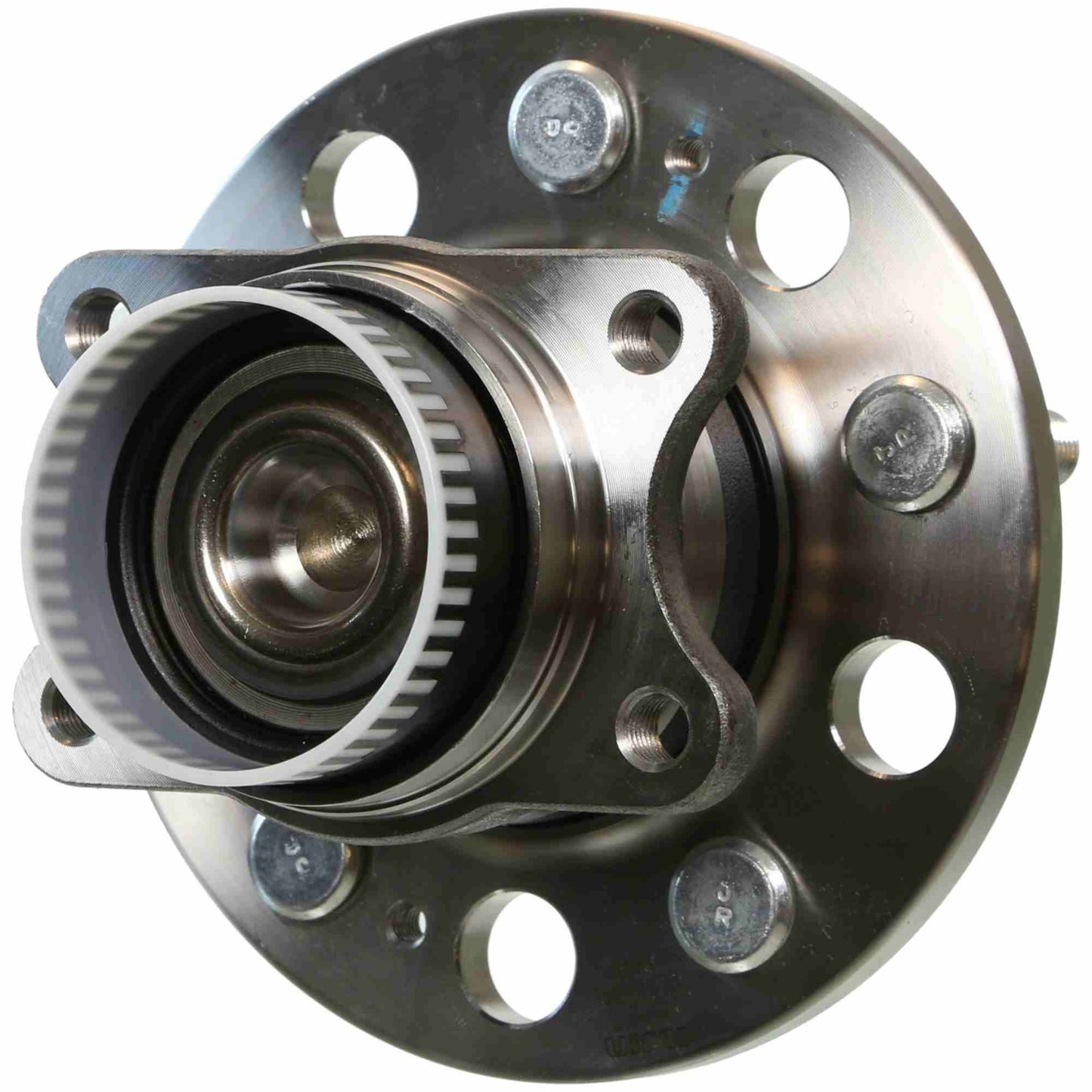 Front View of Rear Wheel Bearing and Hub Assembly MOOG 512437