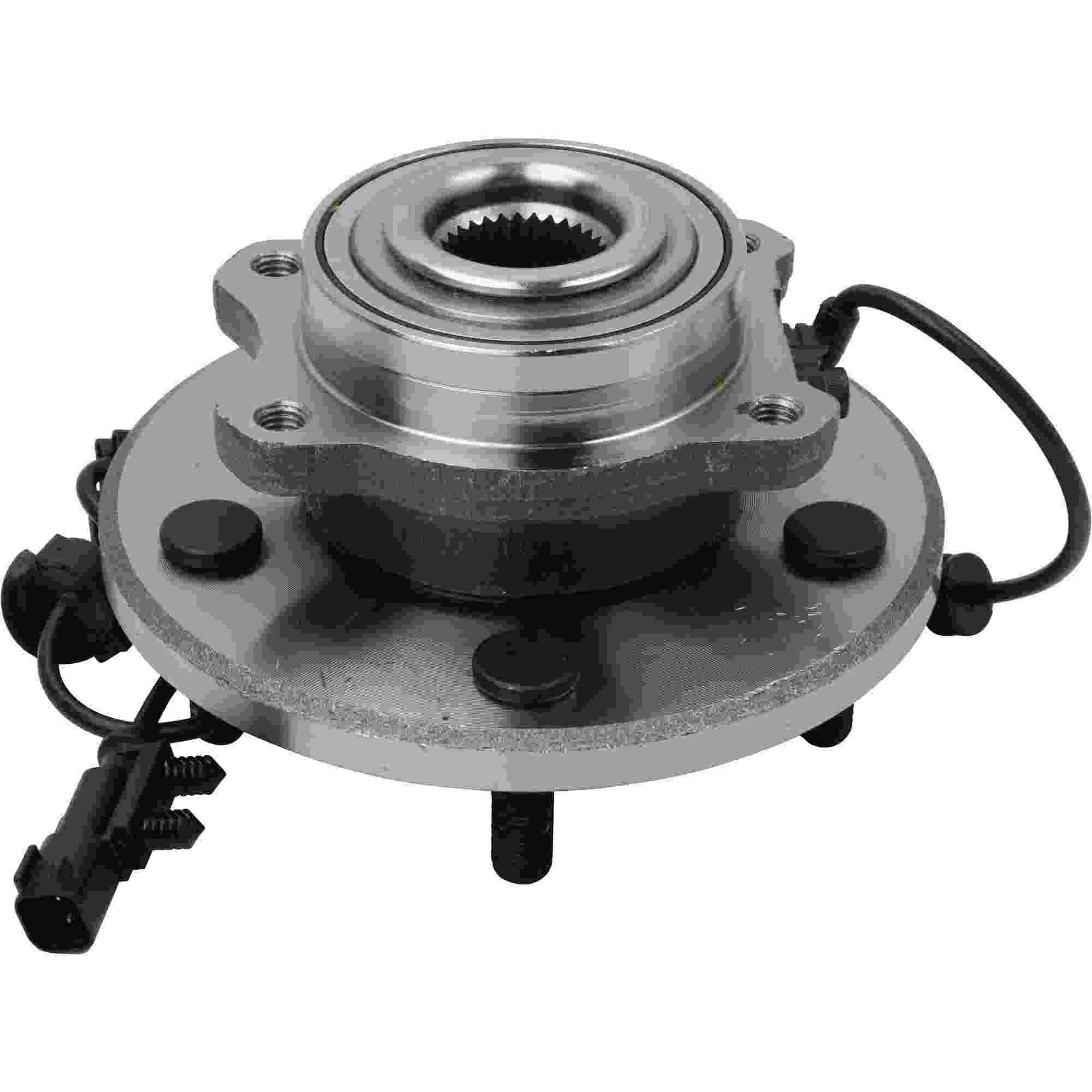 Angle View of Rear Wheel Bearing and Hub Assembly MOOG 512458